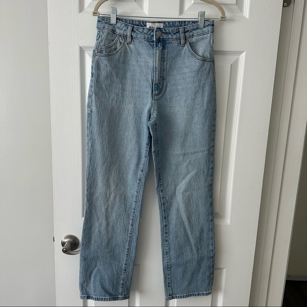 ROLLA’S Original High Rise Straight Jean